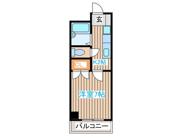 アバンザ鵬圖の物件間取画像